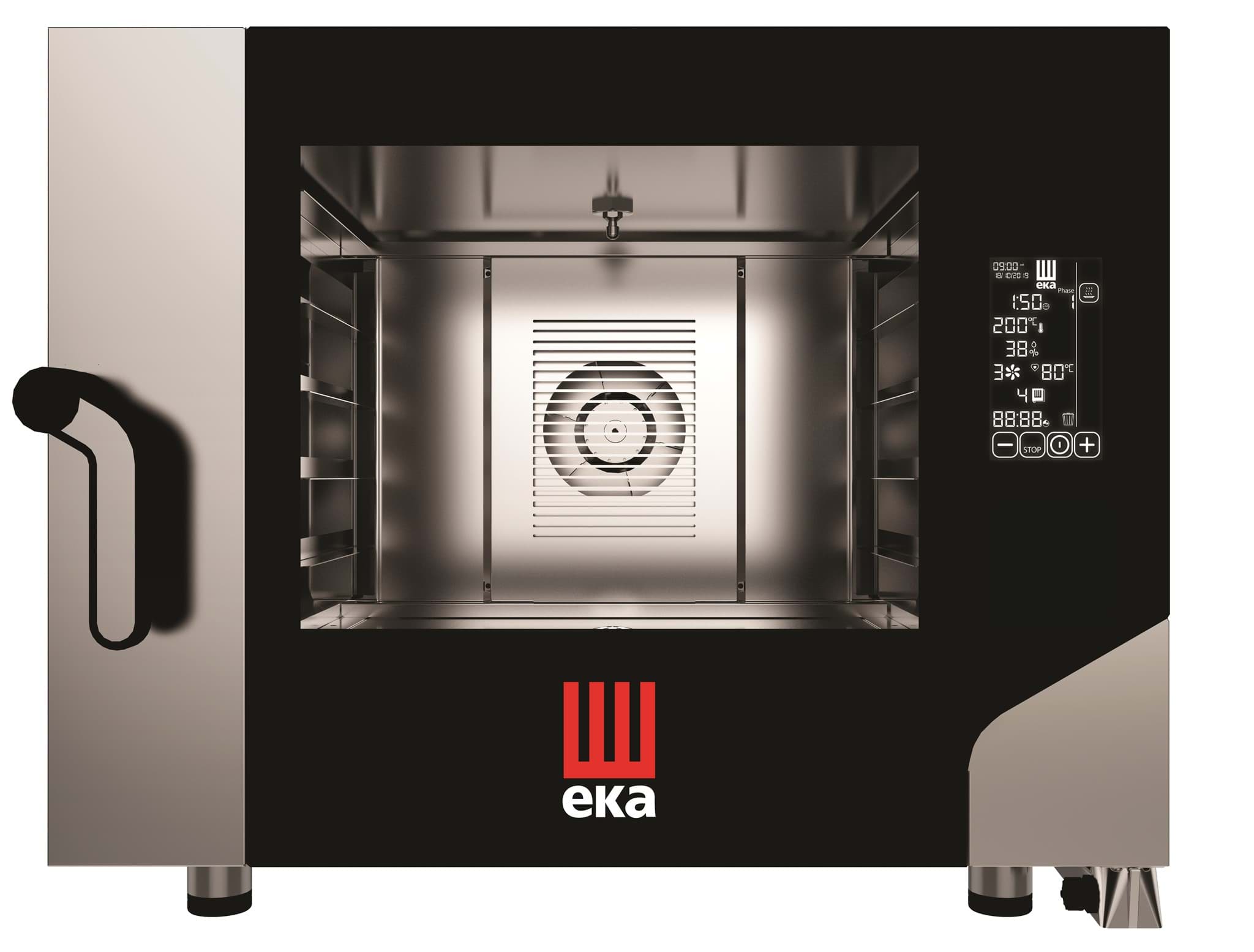 EKA MILLENNIAL SERİSİ ELEKTRİKLİ KONVEKSİYON NEMLENDİRMELİ FIRIN ELEKTRONİK KONTROL - MKF 464 BM  resmi